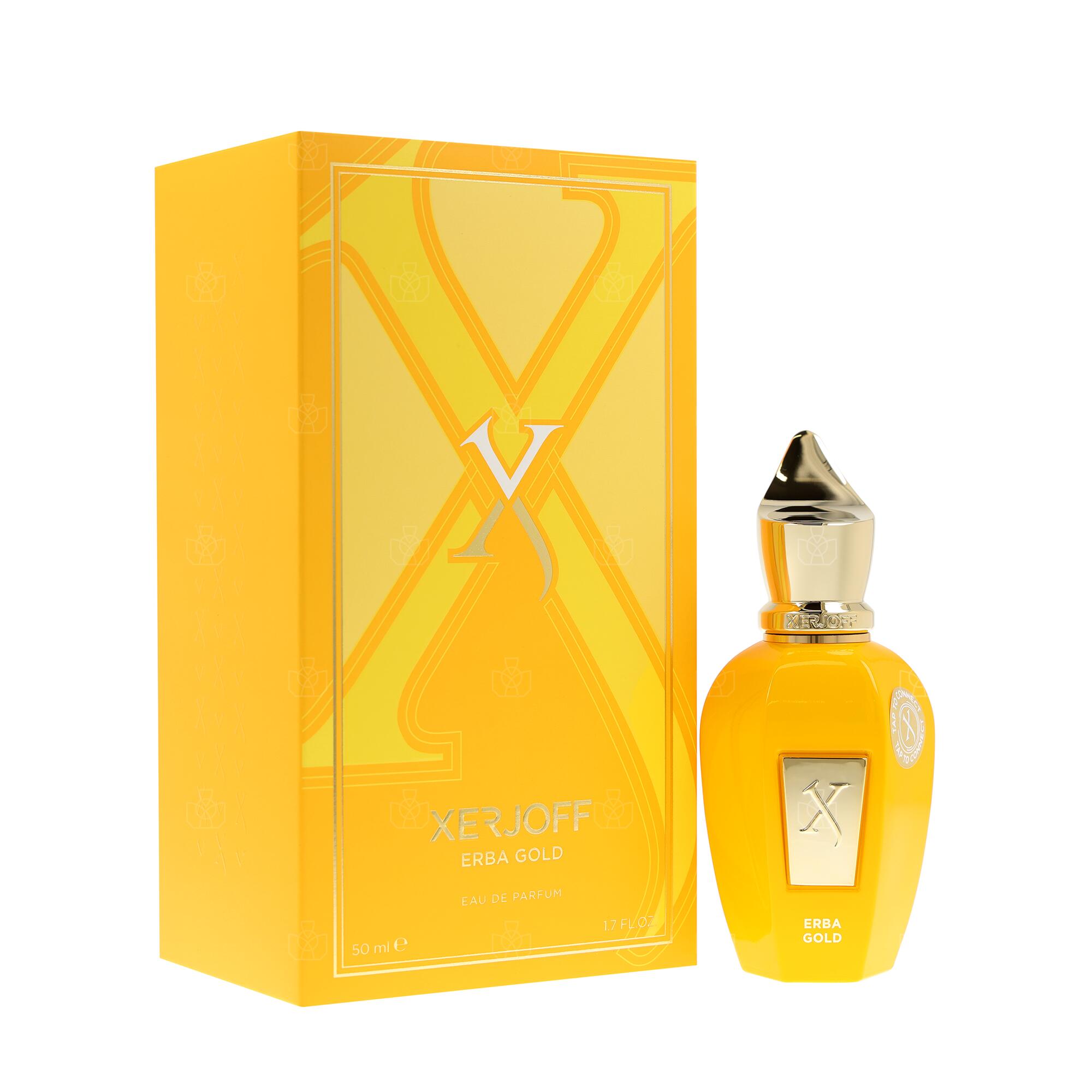 香水(ユニセックス) XERJOFF ERBA GOLD 50ml Erba Gold by Xerjoff: Exquisite Scent with Luxury Silk Scarf