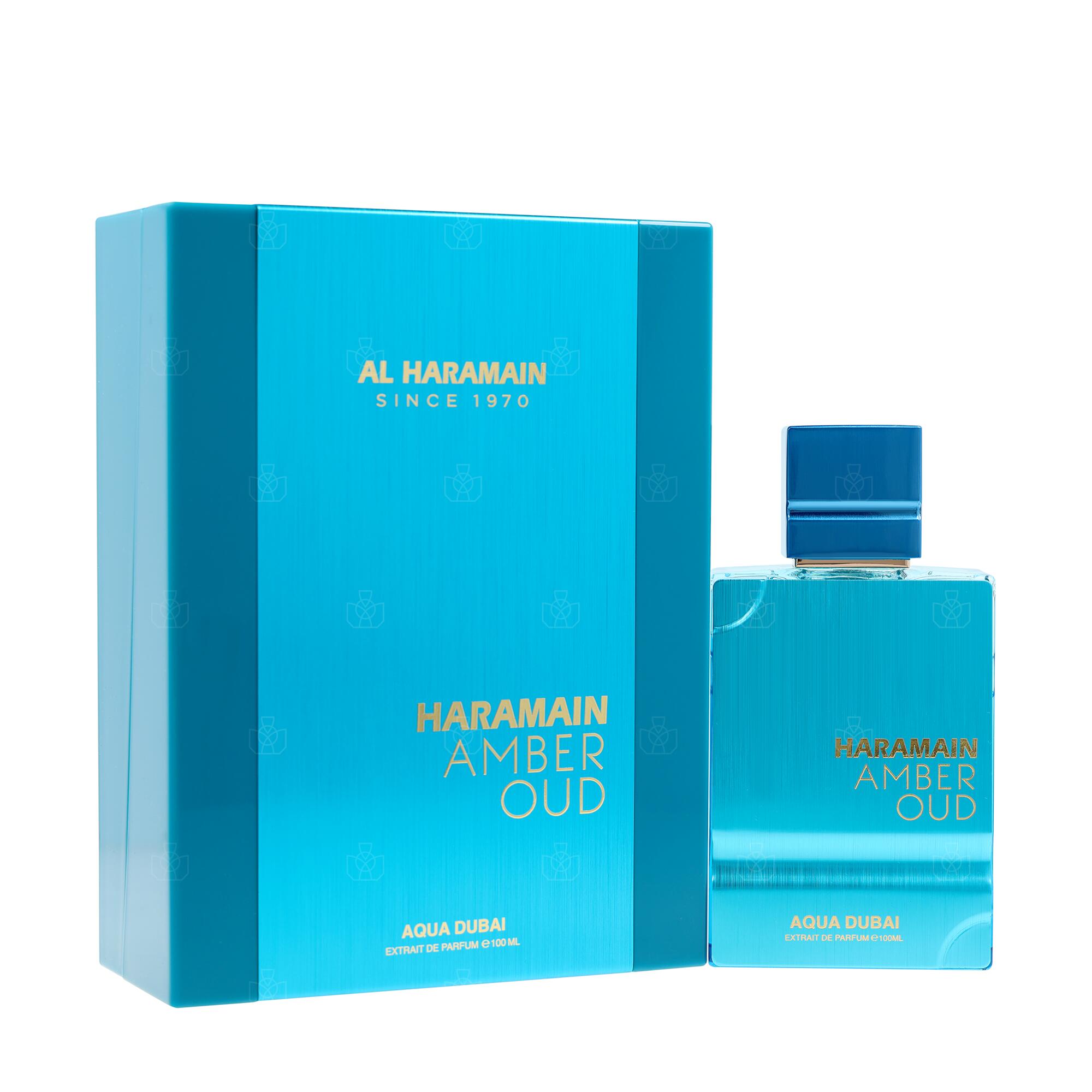 香水(ユニセックス) Al Haramain Aqua Dubai 75ml Al Haramain Amber Oud Aqua Dubai Extrait de Parfum for Unisex